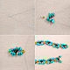 Magnifique collier de perles turquoise-3