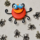 Bouton araignée bricolage pour Halloween-4