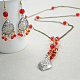 Ensemble de bijoux en perles de cristal-1