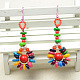Rainbow Beads Earrings-1