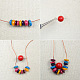 Rainbow Beads Earrings-3