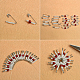 Collier pendentif rouge avec perles et perles de graines-3