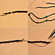 Beaded Gemstone Pendant Necklace-3