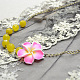 Fresh Flower Chain Necklace-4