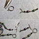 Bracelet de perles en tube tibétain et de perles d'hématite ovales-3