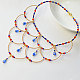 Glass and Seed Beads Vintage Necklace-6