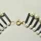 Weiße Perlen Choker Halskette-4