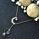 Moon and Star Pendant Necklace-1