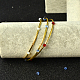 Bracelet de perles en tube de laiton-1