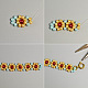 Pearl Bead Flower Bracelets-5