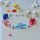 Star Acrylic Beads and Buttons Bracelet-5