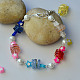 Star Acrylic Beads and Buttons Bracelet-4