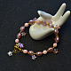 Bracelet pendentif en perles étoiles en acrylique transparent-6