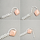 Moonstone Beads Stitch Bracelet-4