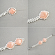 Moonstone Beads Stitch Bracelet-5