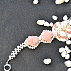 Moonstone Beads Stitch Bracelet-6