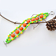 Turquoise Pumpkin Beads Bracelet-5