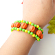 Turquoise Pumpkin Beads Bracelet-7