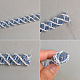 Bracelet au point de perles de clairon en spirale-4