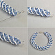 Spiral Bugle Beads Stitch Bracelet-7