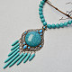 Turquoise Statement Necklace-5