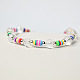 Colorful Polymer Clay Bead Spacers Bracelet-4