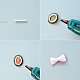 Vintage Style Cabochon Brooch with Ribbon Bowknot-3