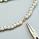 Heart-shaped Pearl Beads Stitch Necklace for Valentine's Day-8