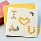 Carte de Saint Valentin avec cabochons de perles-1