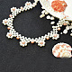 Collier de bavoir perlé de perles de fleur de mariée-7