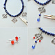 Vintage Style Lapis Lazuli Beads Pendant Necklace-5