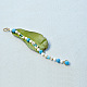 Bracelet de perles de pierres précieuses bleues-4