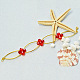 Bracelets en cristal rouge-4