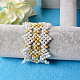 Beaded Bracelet with Pearl-1