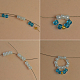 Bracelet xo élégant avec perles de rocaille-3