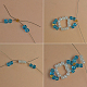Bracelet xo élégant avec perles de rocaille-4