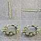 Green Pearl Braided Rope Bracelet-5