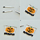 Special Halloween Pumpkin Earrings-3