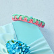 Bonita pulsera con cordón de gamuza coreana-6