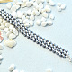 Pulsera de perlas grises-1