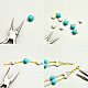 Collier de perles turquoise-3