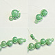 Elegante collar de jade verde-3