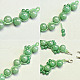 Elegante collar de jade verde-4