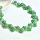 Elegante collar de jade verde-7