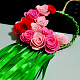 Романтическое украшение из роз-8