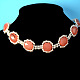 Pink Acrylic Beads Necklace-6