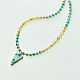 Crystal Beads Quartz Necklace-6