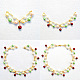 Collier de perles colorées-4