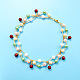 Collier de perles colorées-5