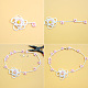White and Pink Flower Necklace-6